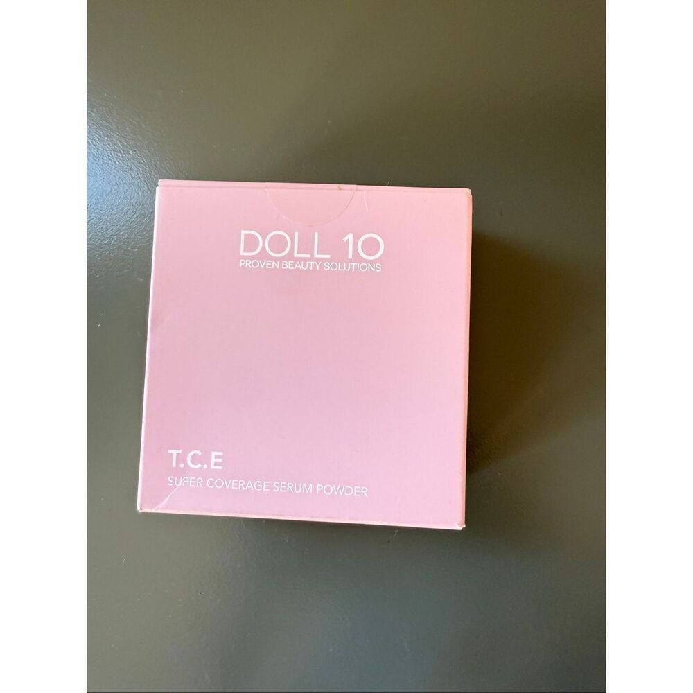 Doll 10 T.C.E. Super Coverage Serum Powder Foundation - Lightweight Medium